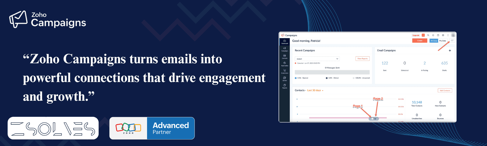 Campaigns Overview in Zoho Campaign :-